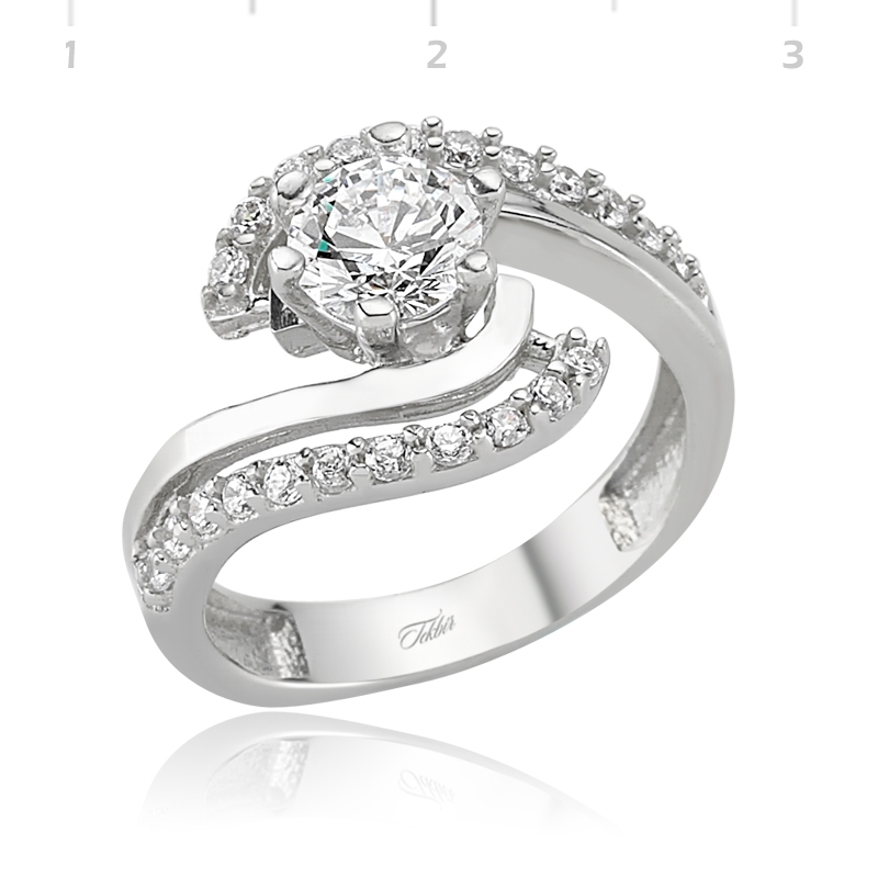 Zircon Gemstone Engagement Rings
