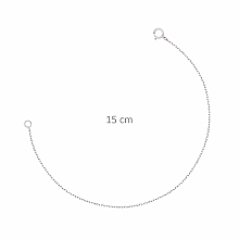 15 cm Kolye Ek Zinciri Fotoğraf 2