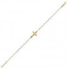 Rose Haçlı Sade Bileklik resim 2