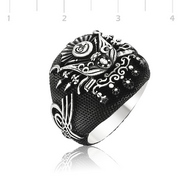 Without The Ottoman Coat Of Arms Blossom Ring resim 1