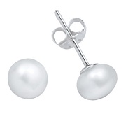 Pearl Male Earring resim 1