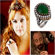 Hürrem Sultan Elmas Kesim Yüzük Fotoğraf 2