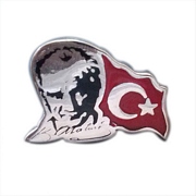 Atatürk Rozeti Bayraklı resim 1