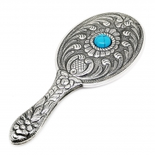 Firuze Taşlı El Aynası