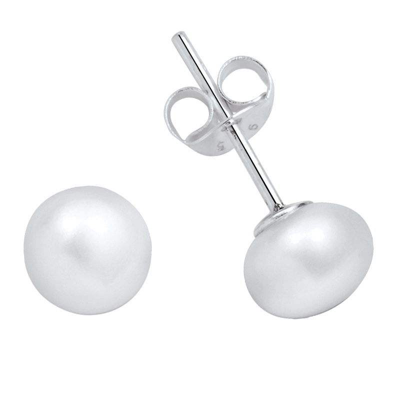 Pearl Male Earring